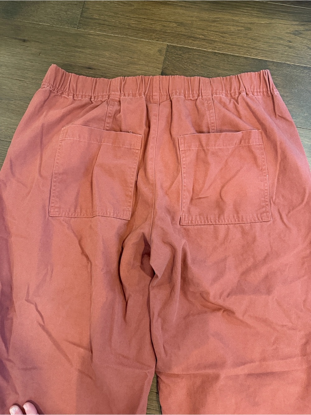 Women's Mid-Rise Barrel Leg Pants - Universal Thread Size Large - C47-040 - Picture 7 of 8